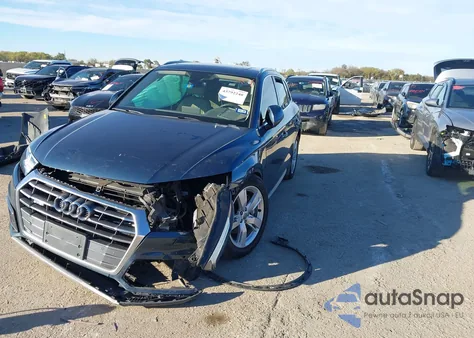 2018 Audi Q5 2.0T Premium/2.0T Tech Premium from USA, damaged, VIN WA1BNAFY8J2023488